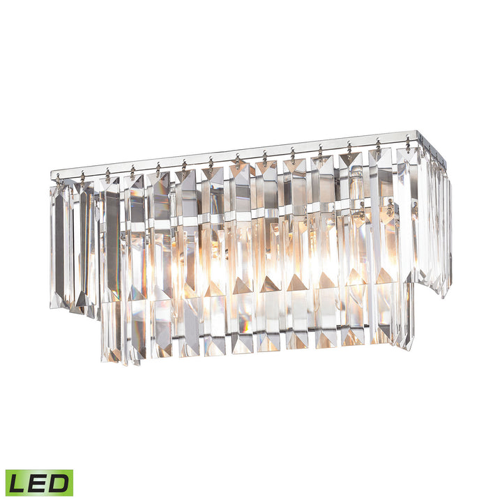 Elk Palacial 15211/2-LED Bath Vanity Light 15 in. wide - Polished Chrome