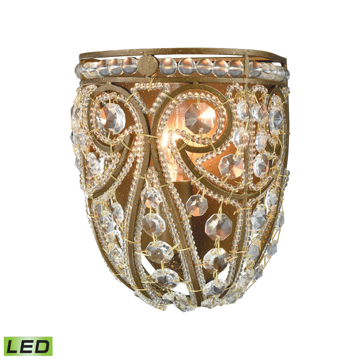 Elk Elizabethan 15960/1-LED Wall Sconce Light - Dark Bronze