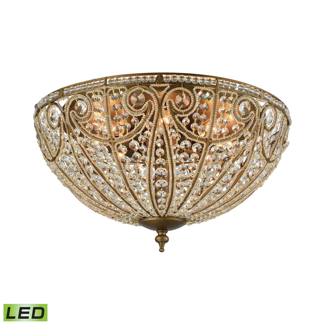 Elk Elizabethan 15963/8-LED Ceiling Light - Dark Bronze