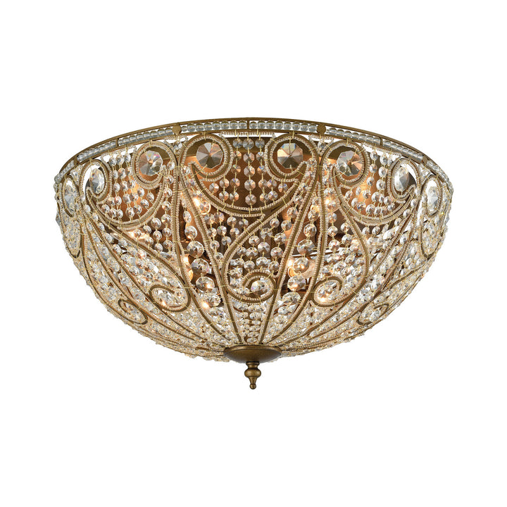 Elk Elizabethan 15964/10 Ceiling Light - Dark Bronze
