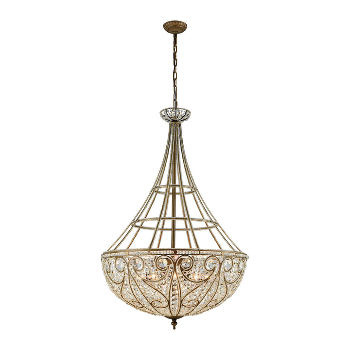 Elk Elizabethan 15967/10 Chandelier Light - Dark Bronze