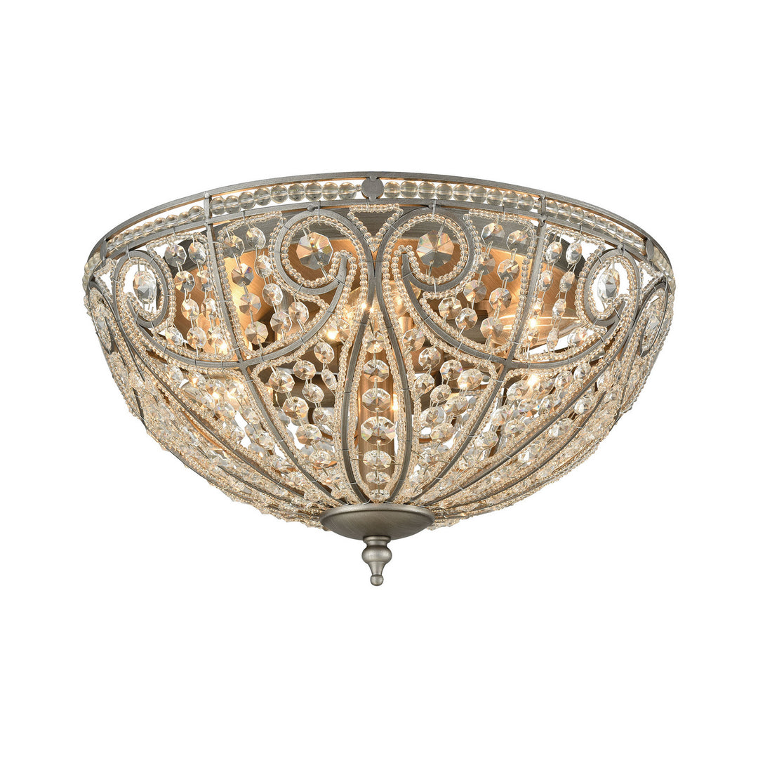 Elk Elizabethan 15994/6 Ceiling Light - Weathered Zinc