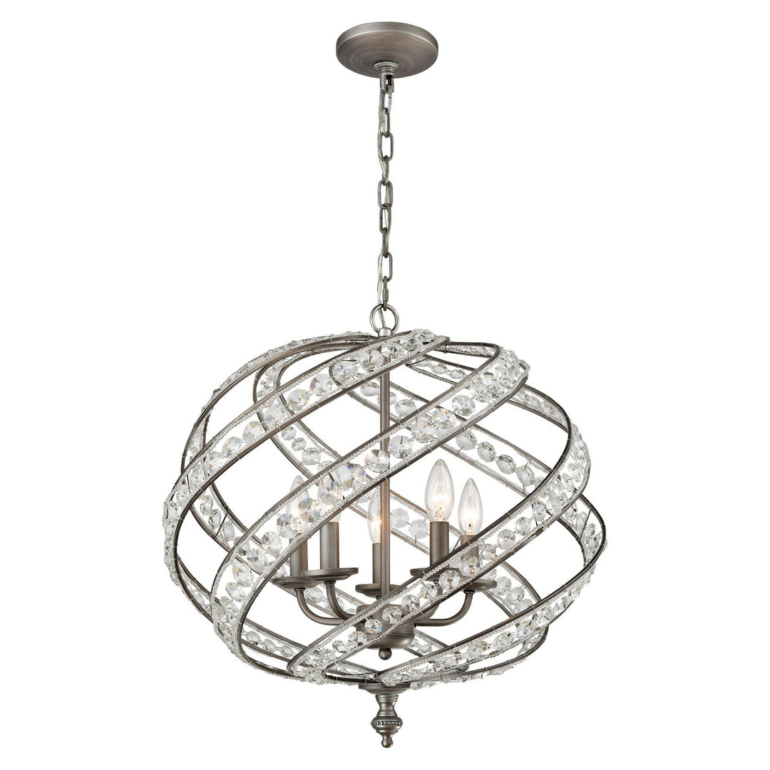 Elk Renaissance 16253/5 Chandelier Light - Weathered Zinc