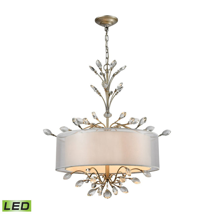 Elk Asbury 16282/4-LED Pendant Light - Aged Silver