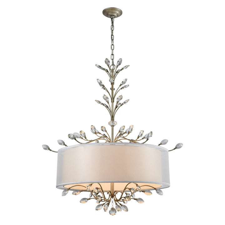 Elk Asbury 16283/6 Pendant Light - Aged Silver