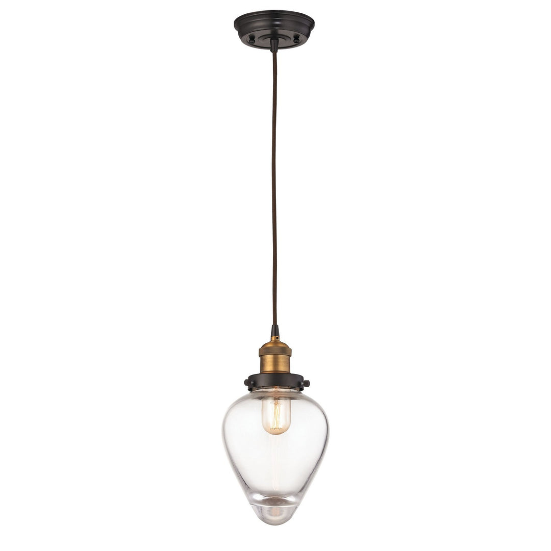 Elk Bartram 16325/1 Pendant Light - Antique Brass