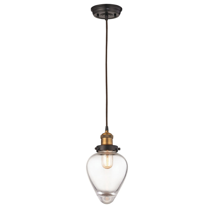 Elk Bartram 16325/1 Pendant Light - Antique Brass