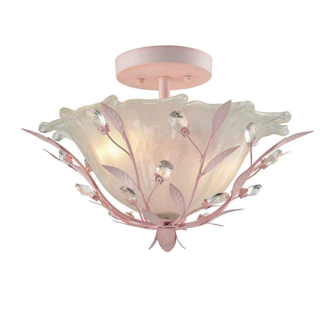 Elk Circeo 18151/2 Ceiling Light - Light Pink