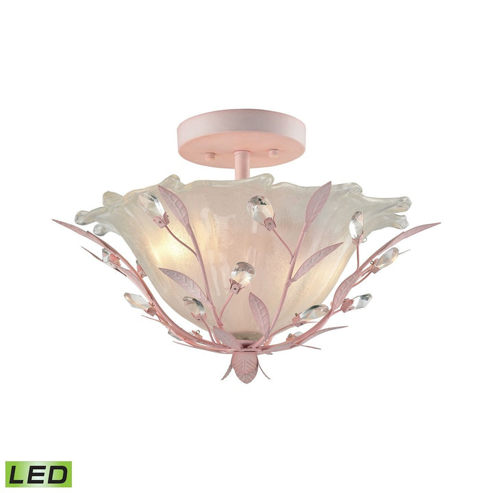 Elk Circeo 18151/2-LED Ceiling Light - Light Pink