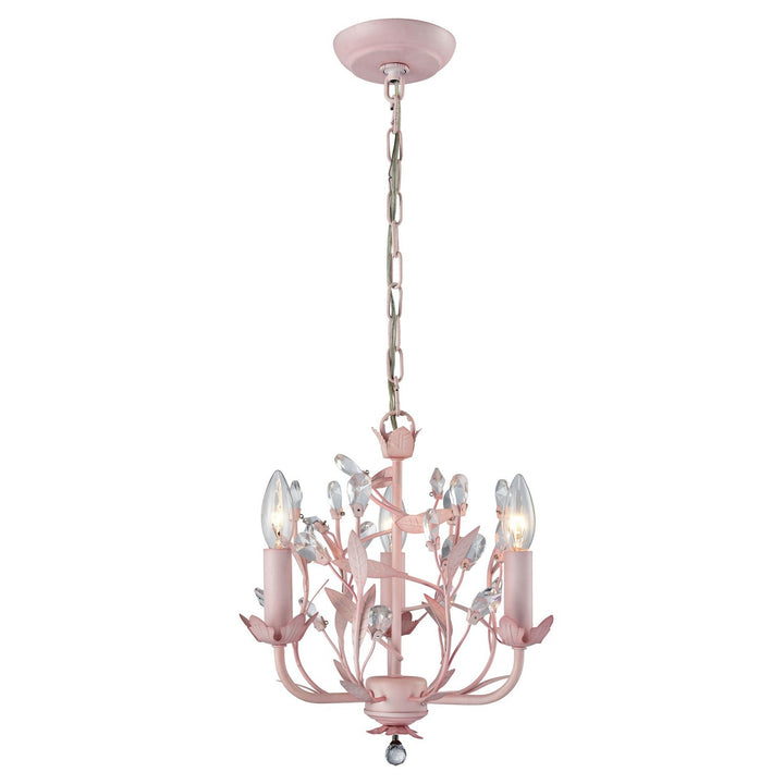 Elk Circeo 18152/3 Chandelier Light - Light Pink