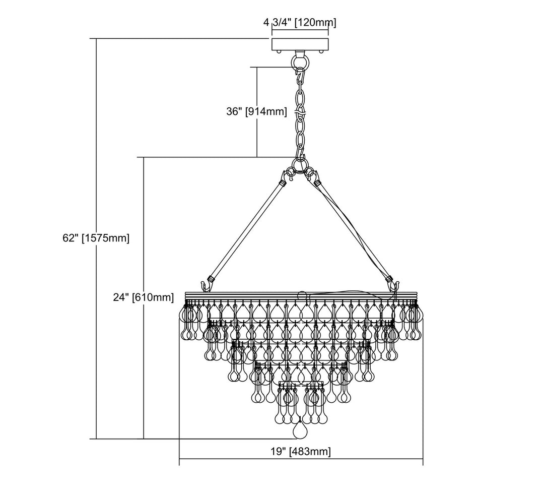 Elk Ramira 31271/6 Chandelier Light - Oil Rubbed Bronze