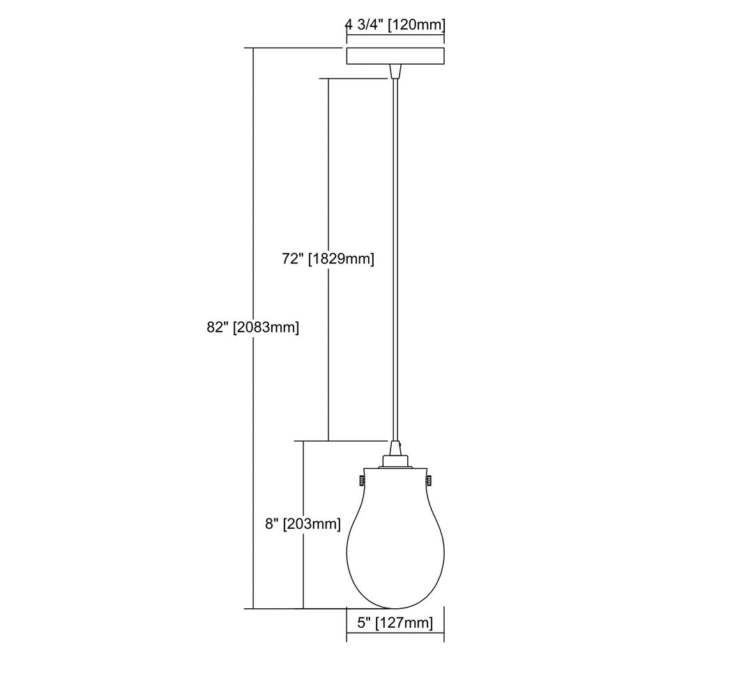 Elk Jaelyn 31934/1 Pendant Light - Oil Rubbed Bronze