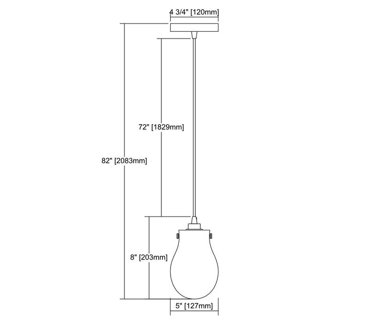 Elk Jaelyn 31934/1 Pendant Light - Oil Rubbed Bronze