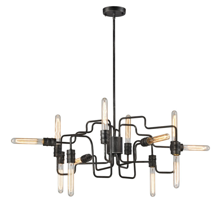 Elk Transit 31992/12 Chandelier Light - Silvered Graphite