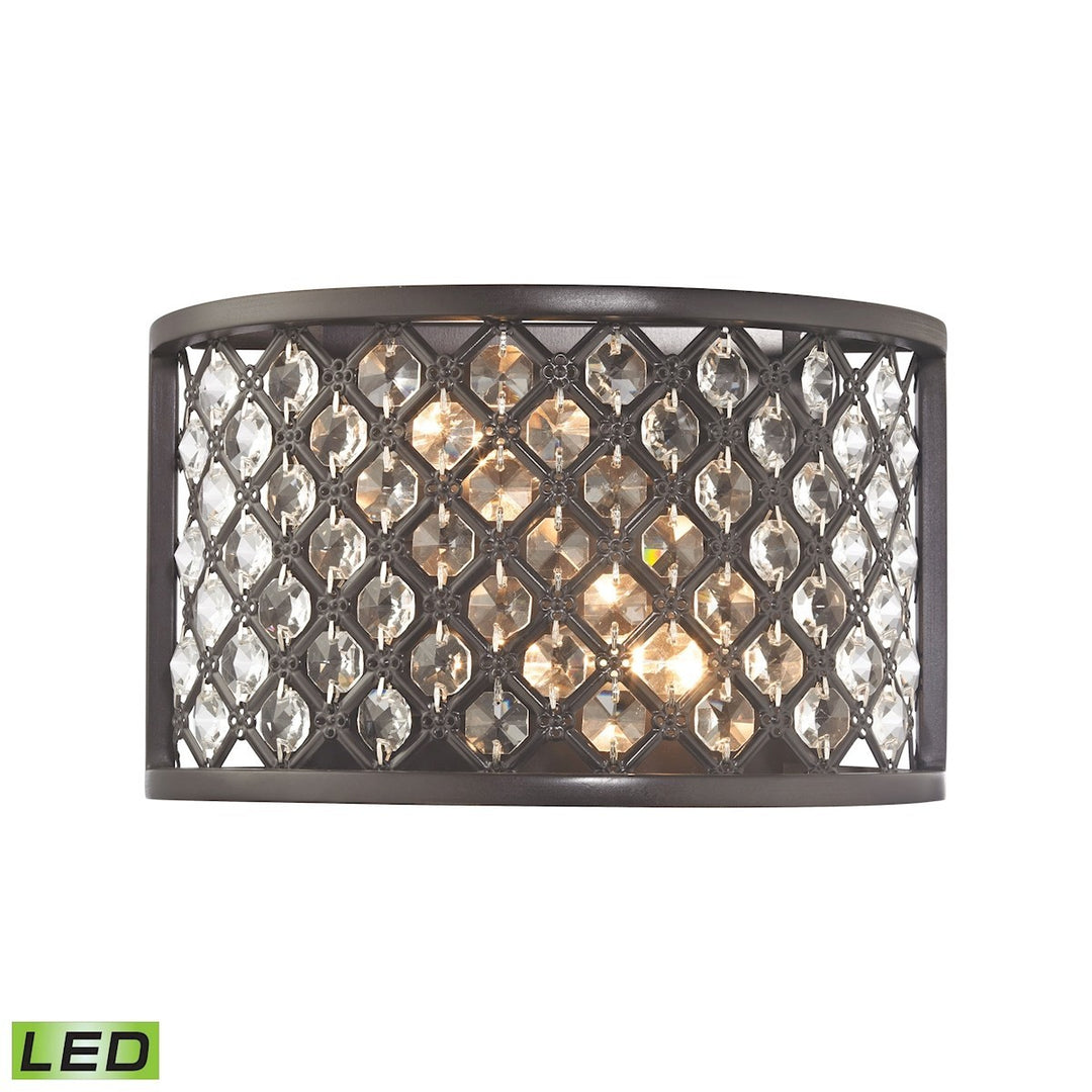 Elk Genevieve 32100/2-LED Wall Sconce Light - Oil Rubbed Bronze