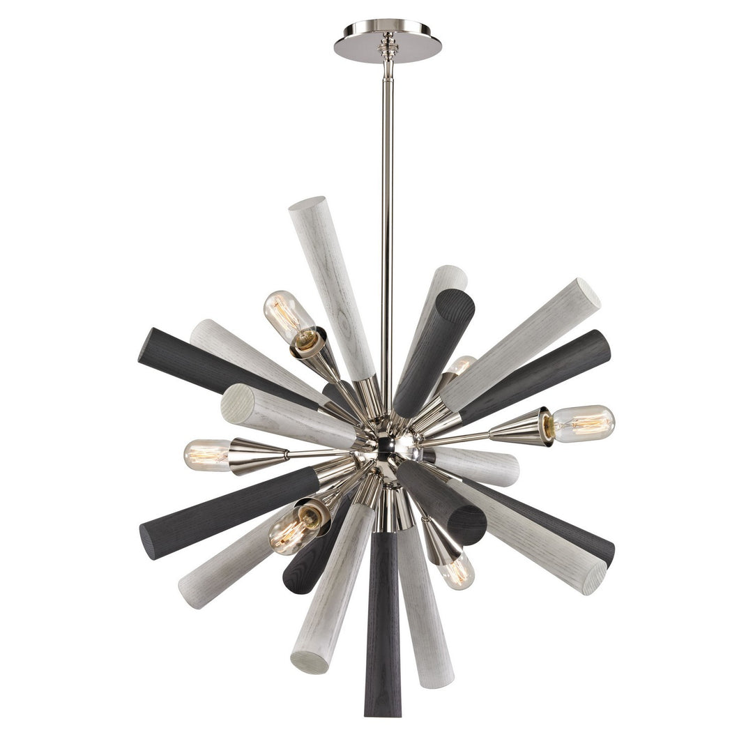 Elk Solara 32231/6 Chandelier Light - Polished Nickel