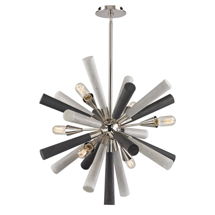 Elk Solara 32231/6 Chandelier Light - Polished Nickel