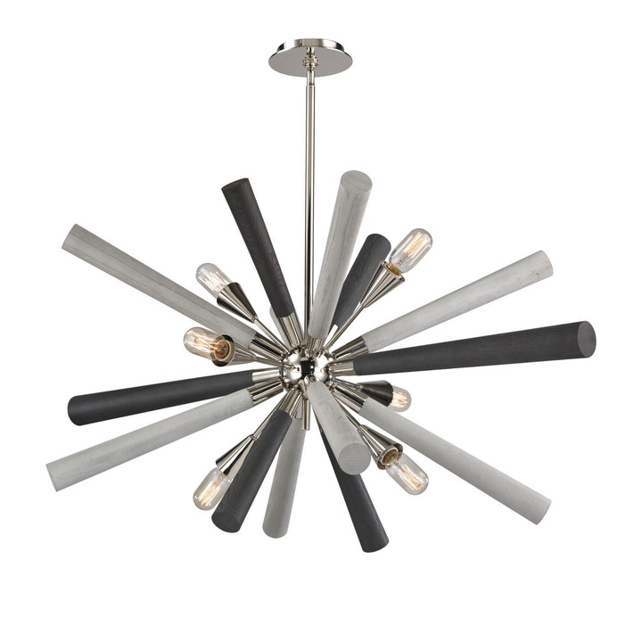 Elk Solara 32232/6 Chandelier Light - Polished Nickel