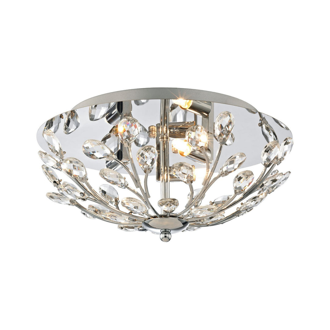 Elk Crystique 45260/3 Ceiling Light - Polished Chrome