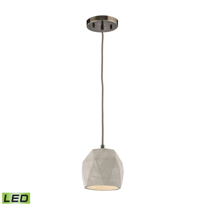 Elk Urban Form 45330/1-LED Pendant Light - Black Nickel