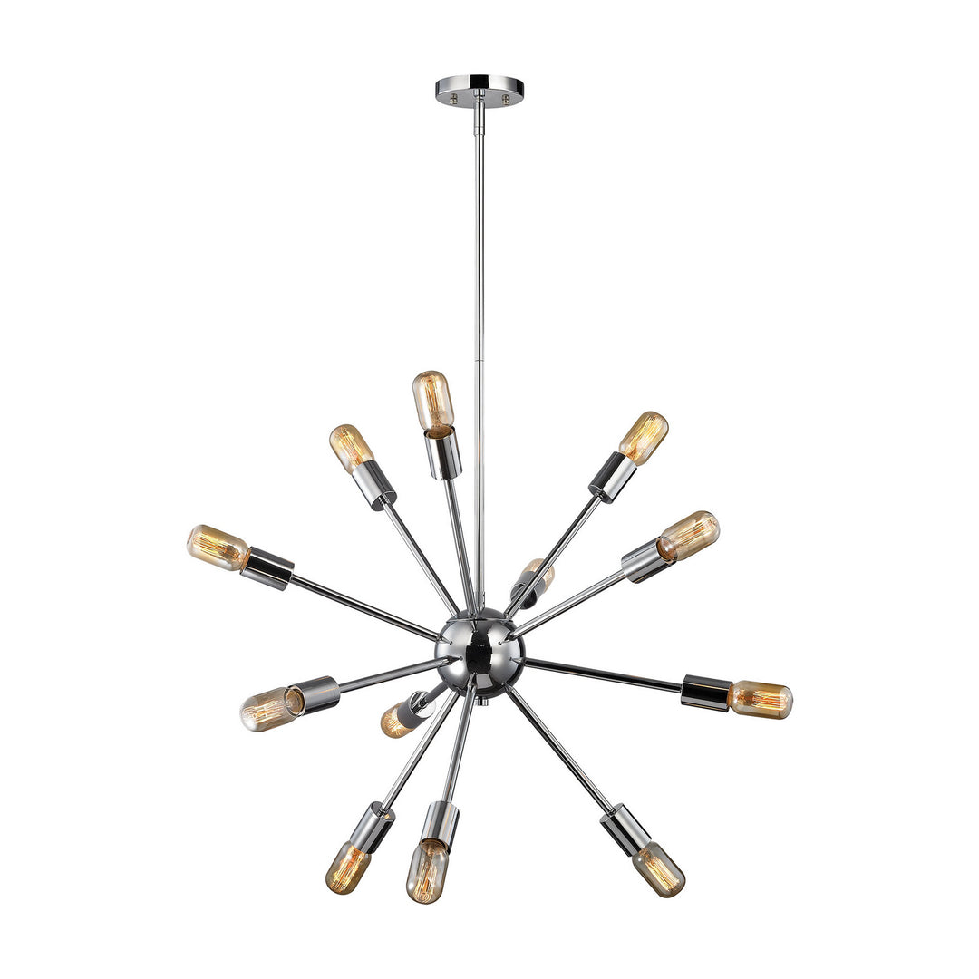 Elk Delphine 46234/12 Chandelier Light - Polished Chrome