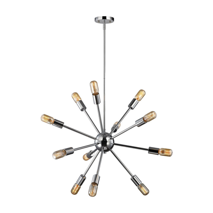 Elk Delphine 46234/12 Chandelier Light - Polished Chrome