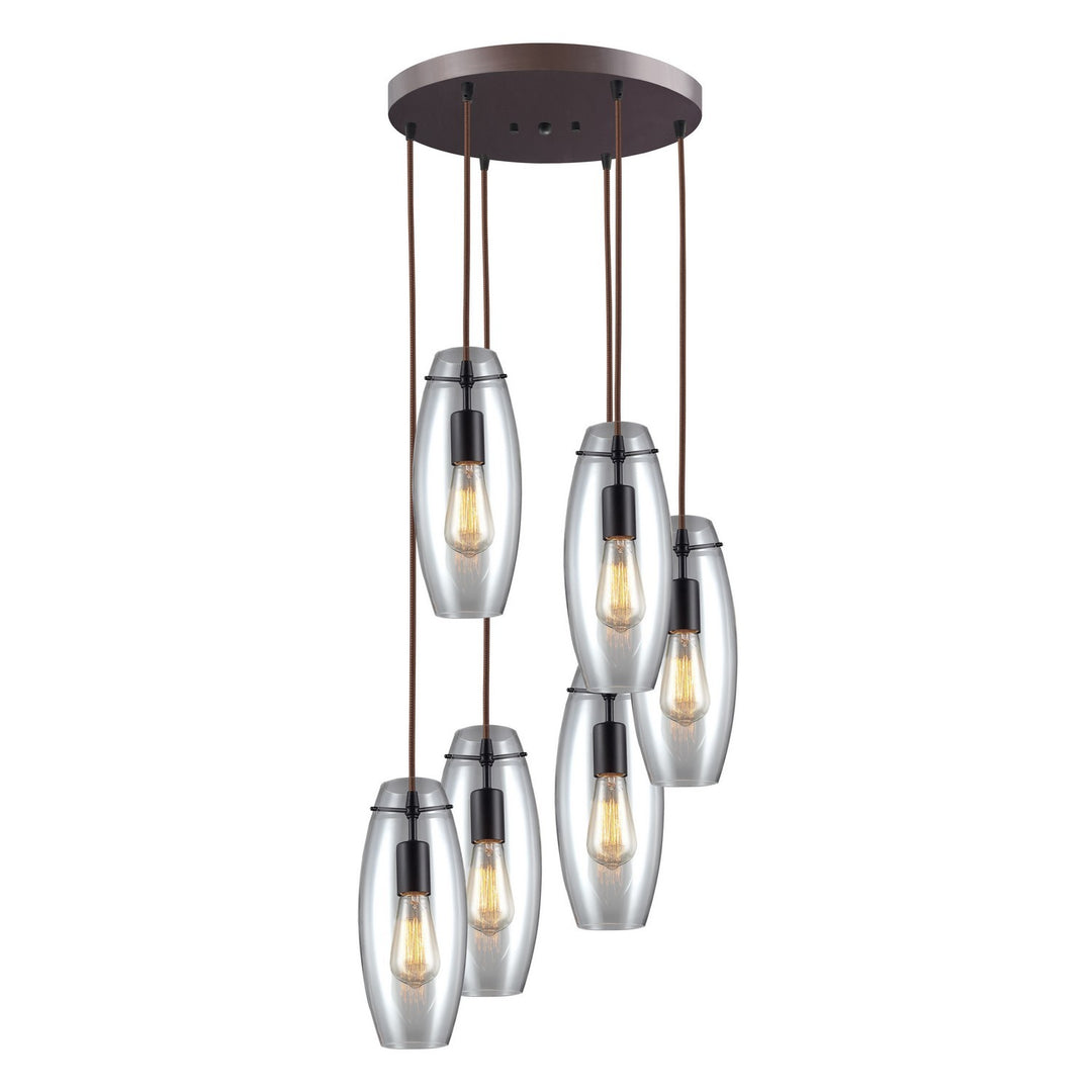 Elk Menlow Park 60044-6R Pendant Light - Oil Rubbed Bronze