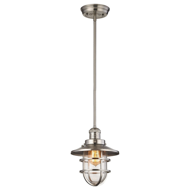 Elk Seaport 66354/1 Pendant Light - Satin Nickel