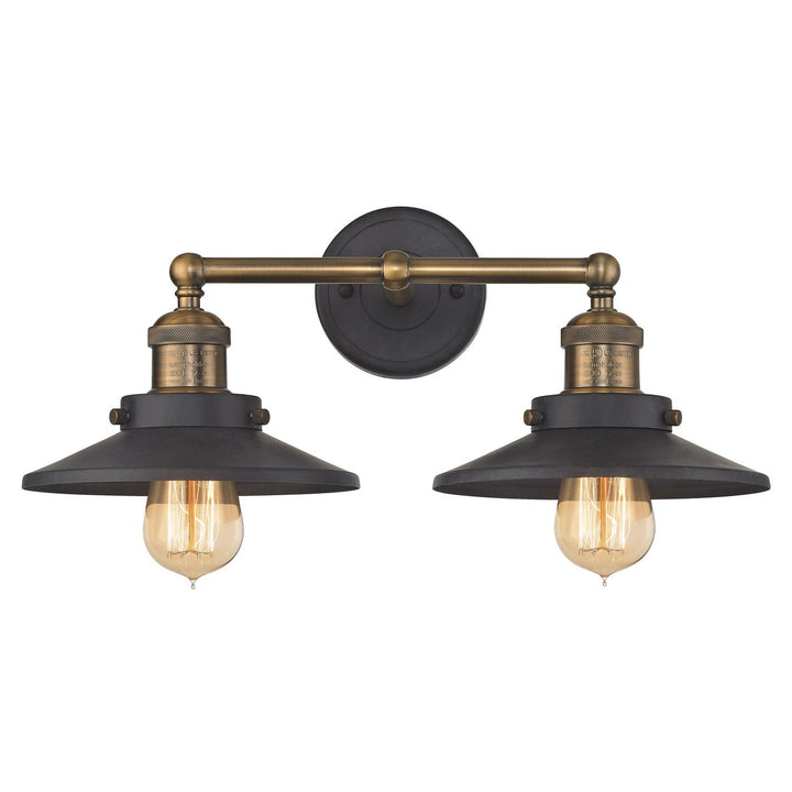 Elk English Pub 67181/2 Bath Vanity Light 18 in. wide - Antique Brass