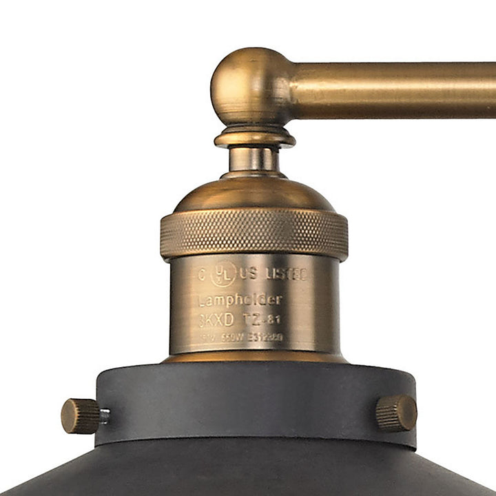 Elk English Pub 67182/3 Bath Vanity Light 28 in. wide - Antique Brass