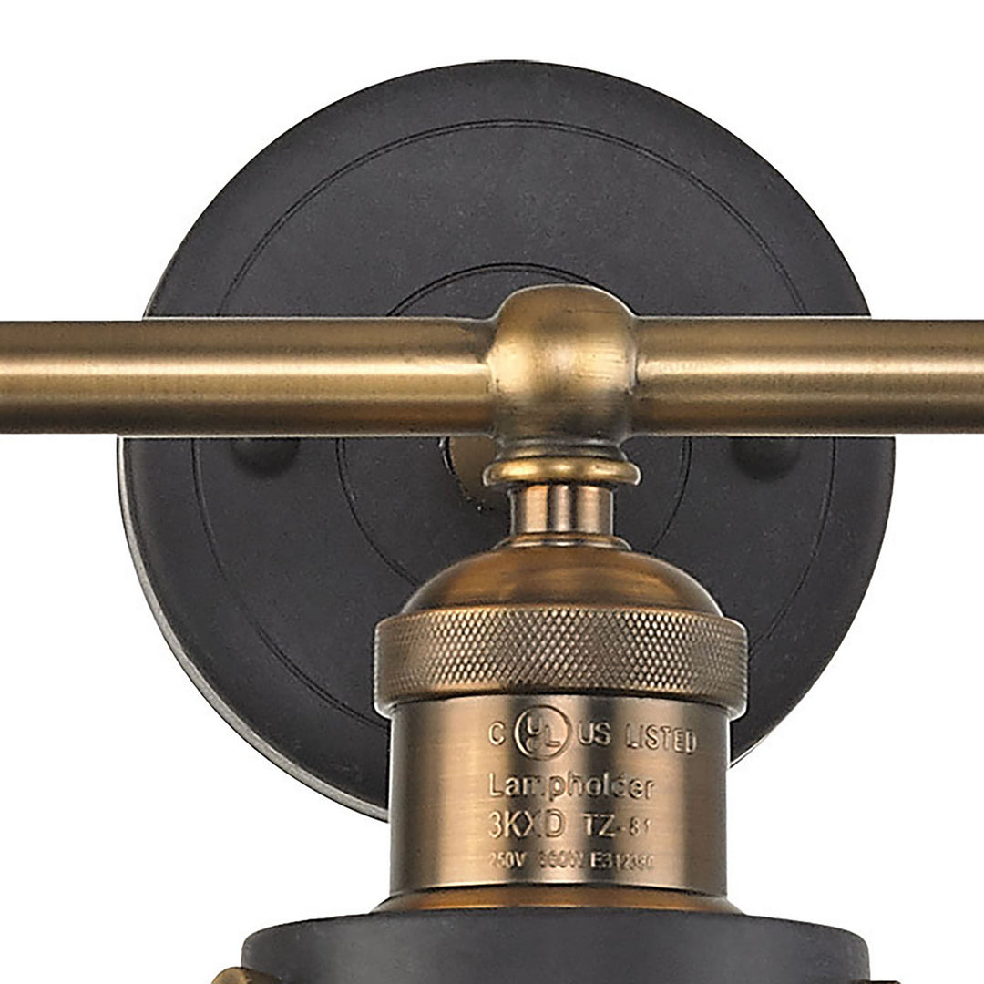 Elk English Pub 67182/3 Bath Vanity Light 28 in. wide - Antique Brass