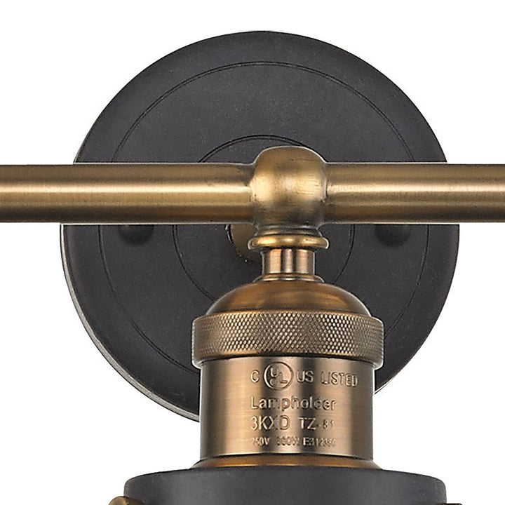 Elk English Pub 67182/3 Bath Vanity Light 28 in. wide - Antique Brass