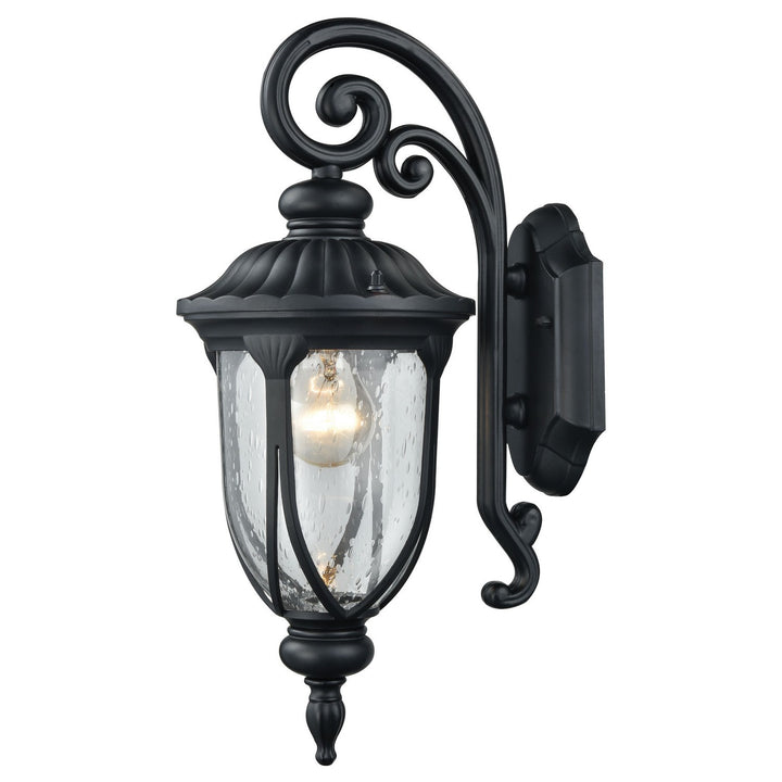 Elk Lighting 87100/1  Derry Hill Outdoor Matte Black