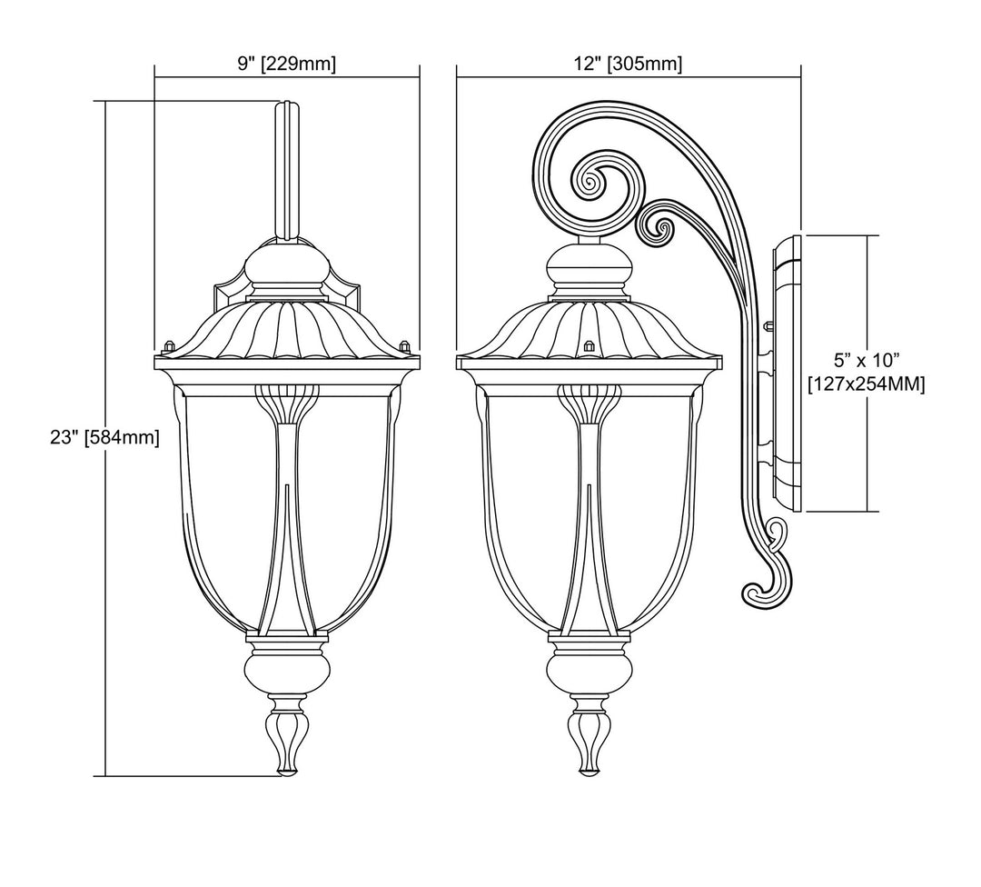 Elk Lighting 87101/1  Derry Hill Outdoor Matte Black