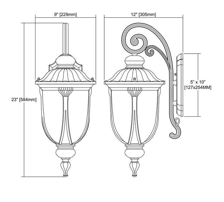 Elk Lighting 87101/1  Derry Hill Outdoor Matte Black