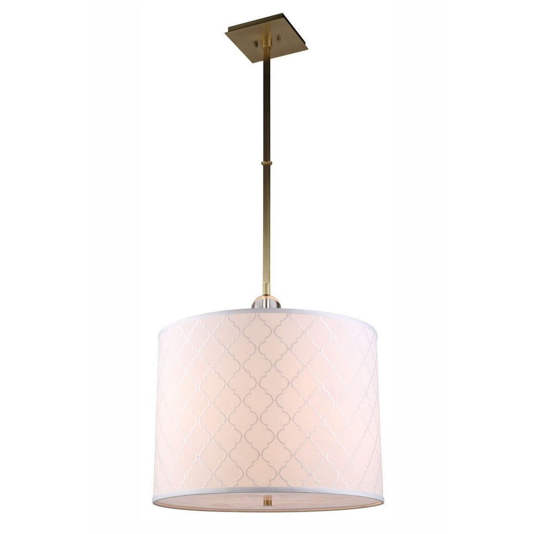 Elegant Gemma 1445D22BB Pendant Light - Burnished Brass