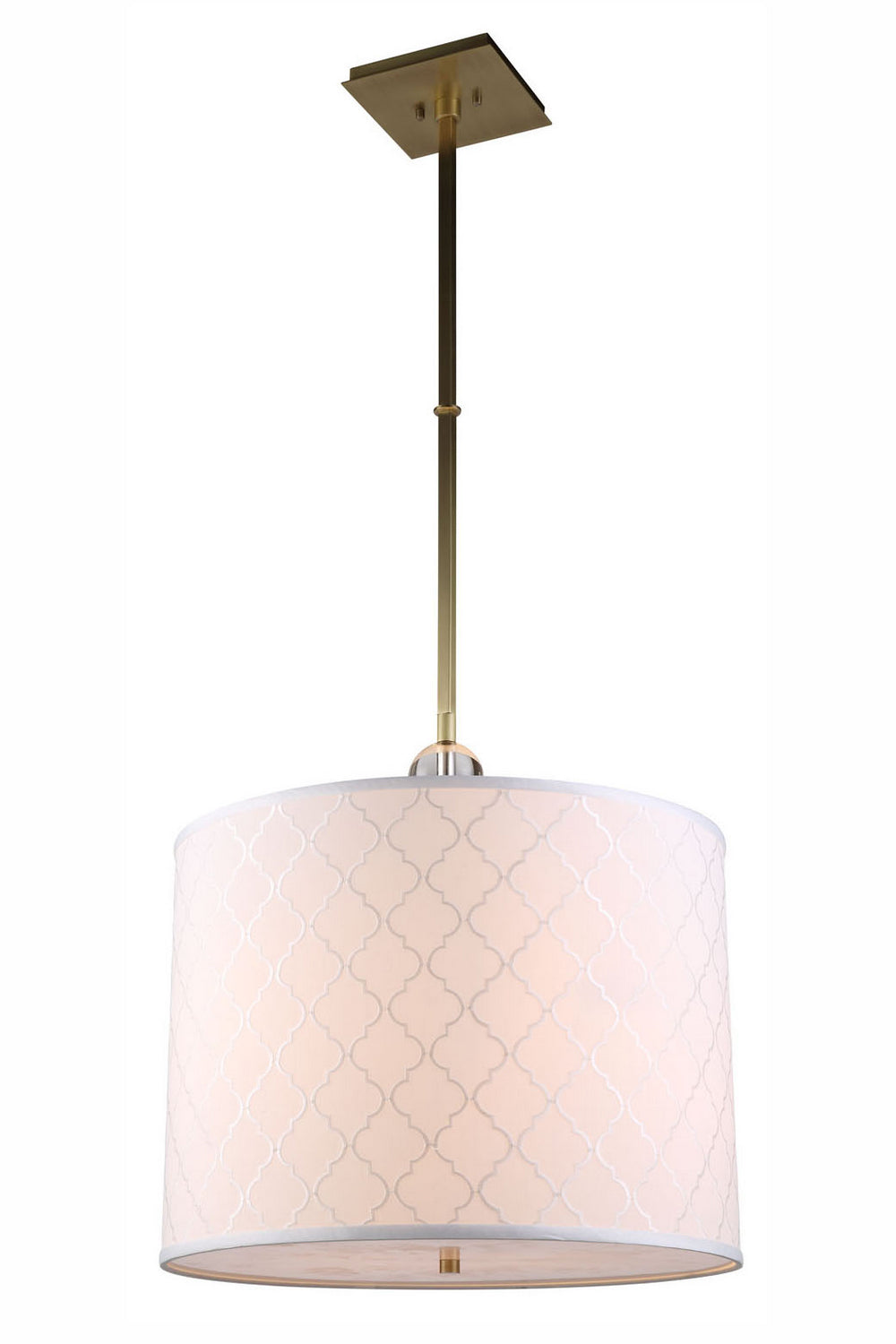 Elegant Gemma 1445D22BB Pendant Light - Burnished Brass