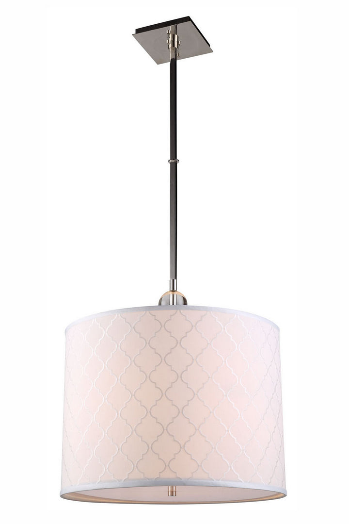 Elegant Gemma 1445D22PN Pendant Light - Polished Nickel