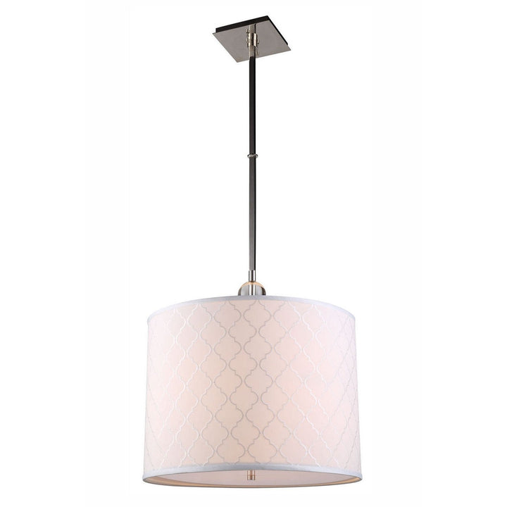 Elegant Gemma 1445D22PN Pendant Light - Polished Nickel