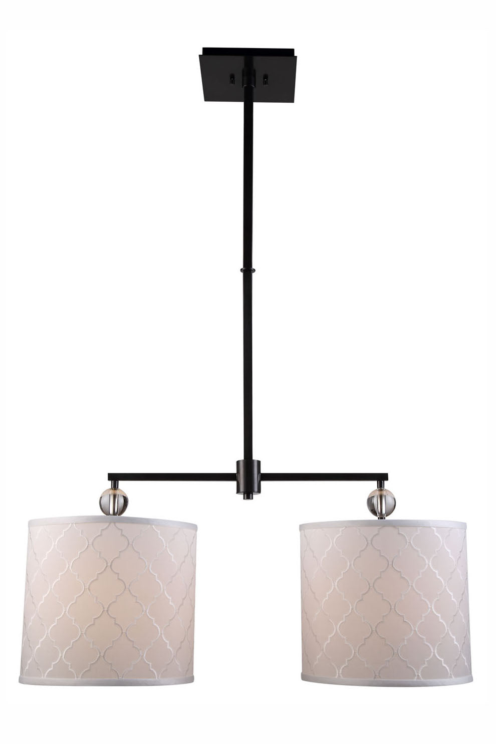 Elegant Gemma 1445D34BZ Pendant Light - Bronze