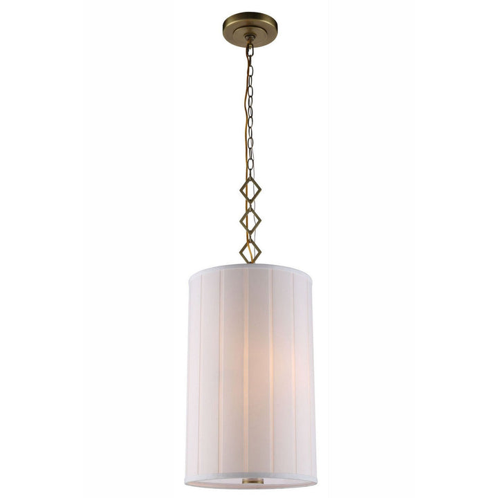 Elegant Luna 1458D13BB Pendant Light - Burnished Brass