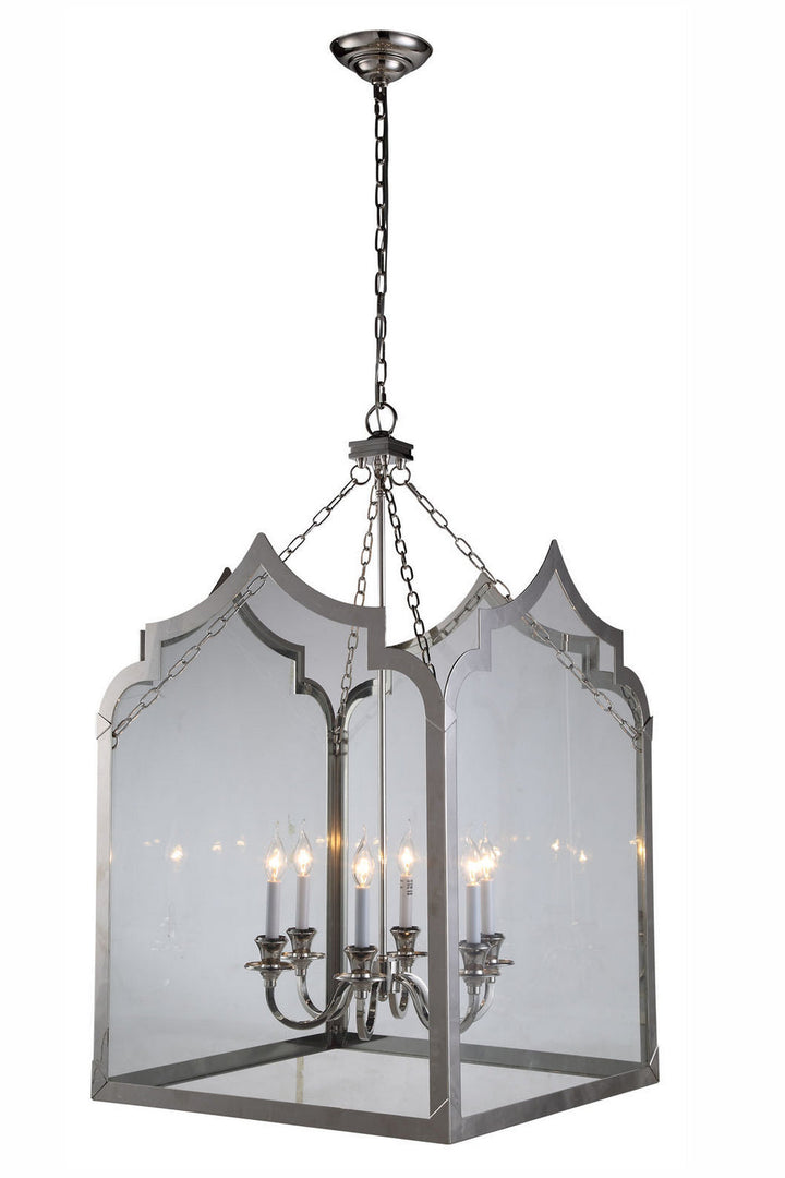 Elegant Newport 1459D26PN Pendant Light - Polished Nickel