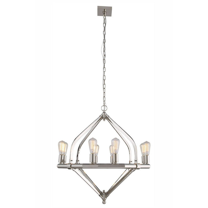 Elegant Illumina 1472D31PN Chandelier Light - Polished Nickel