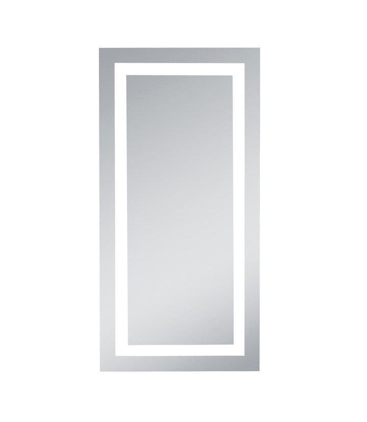 Elegant Lighting MRE-6002  Nova Mirror Glossy White