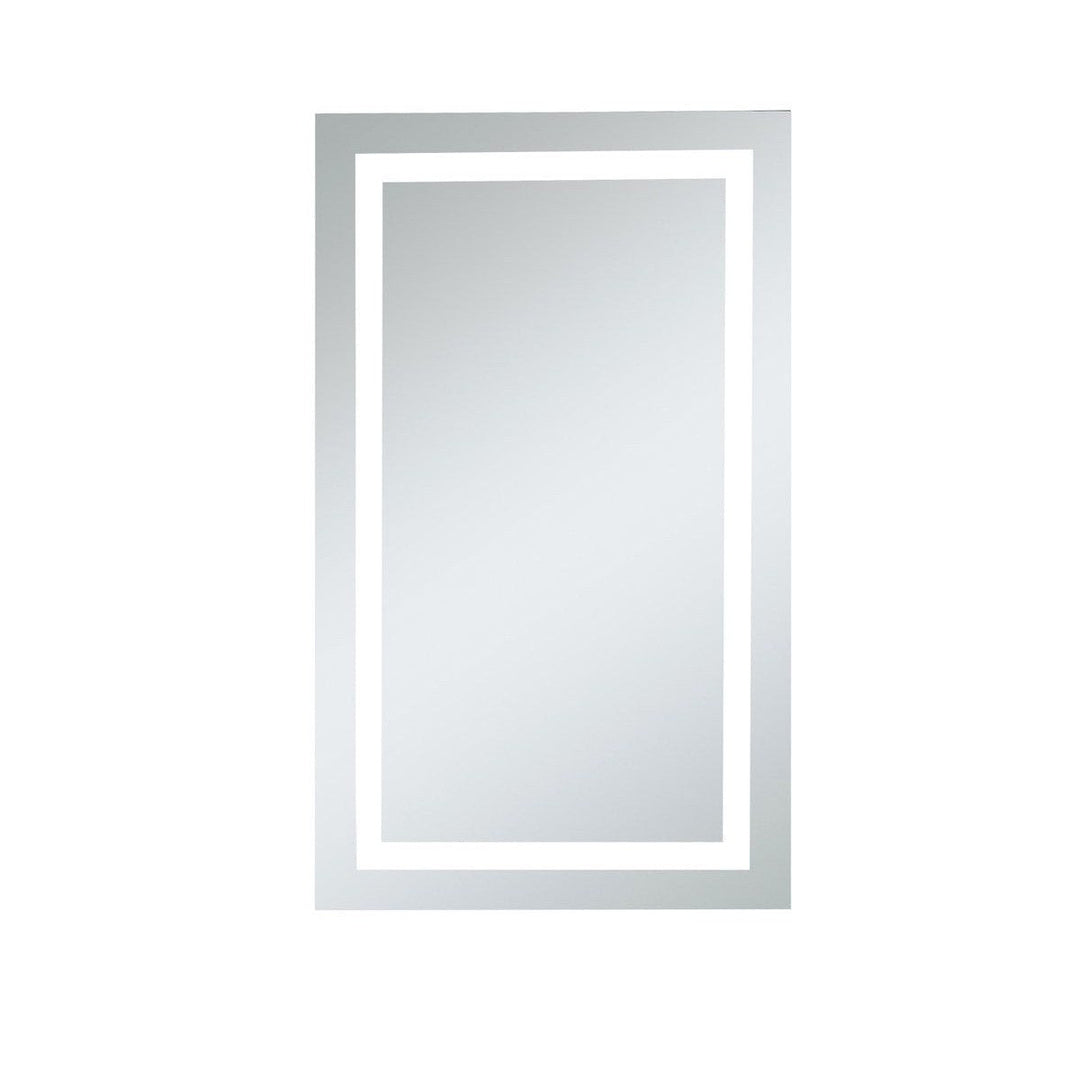 Elegant Lighting MRE-6004  Nova Mirror Glossy White