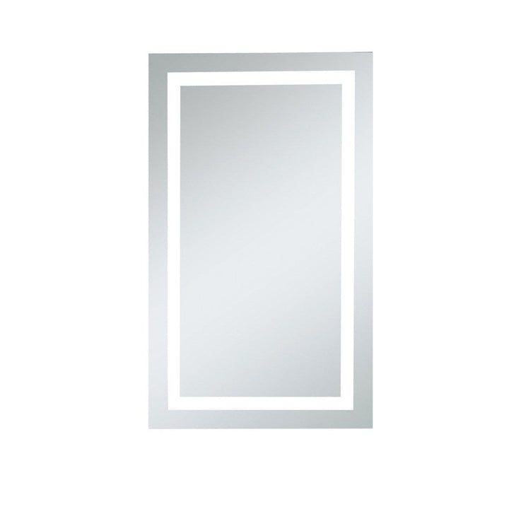 Elegant Lighting MRE-6004  Nova Mirror Glossy White