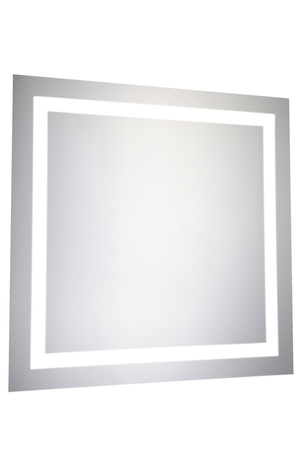 Elegant Lighting MRE-6010  Nova Mirror Glossy White