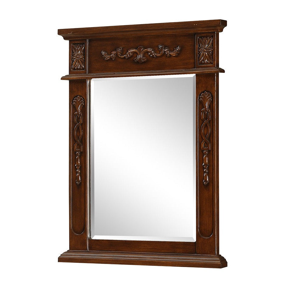 Elegant Lighting VM-1009  Danville Mirror Brown