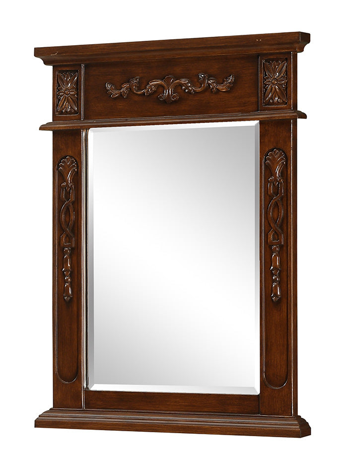 Elegant Lighting VM-1009  Danville Mirror Brown