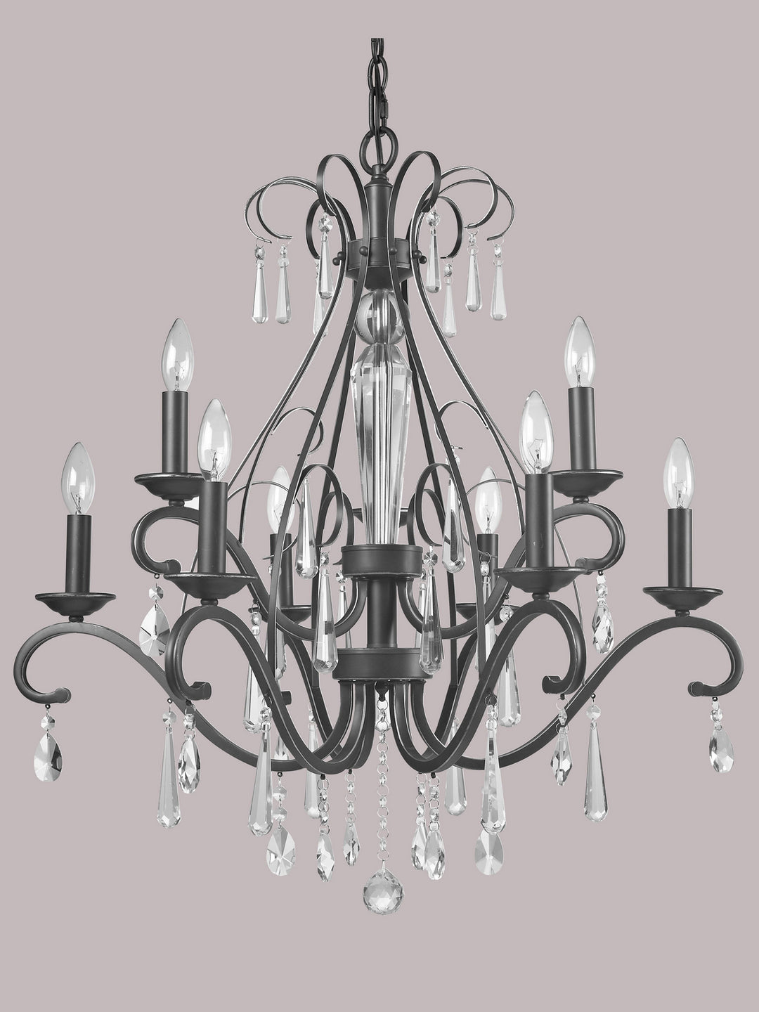 Revolution CC2489FBCC Chandelier Light - Flemish Bronze